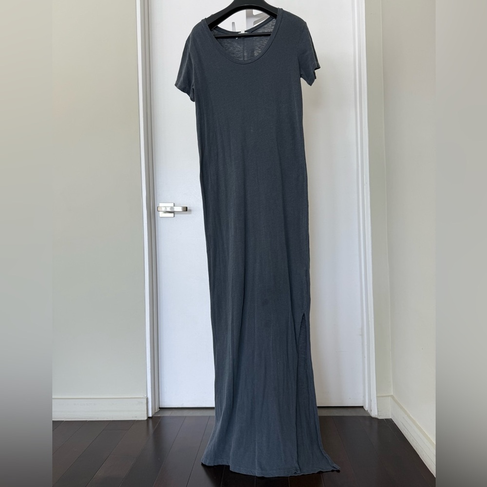 LNA Charcoal Maxi Dress